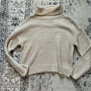 Pink Lily Turtle Neck Sweater